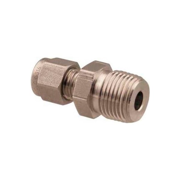 Allpoints 1031166 Connector, Male, 1/4"Od X 3/8Npt For Ultrafryer